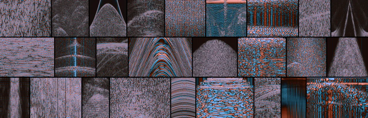The same mosaic as raw channel data.